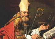 Matthias Stomer St Ambrose oil painting artist